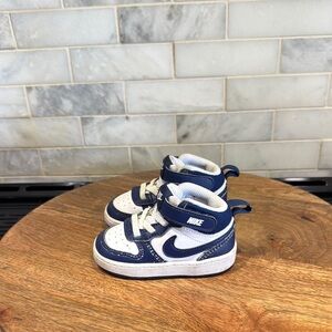 Nike Court Borough Mid 2 Toddler Kids Sneakers